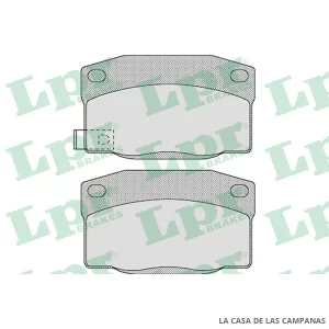 LPR05P1128 PASTILLAS DE FRENO DELANTERO