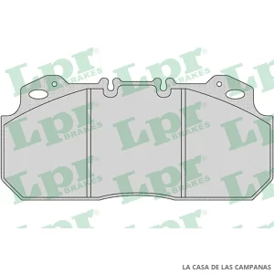 LPR05P1161 PASTILLAS DE FRENO DELANTERO