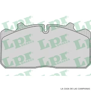 LPR05P1170 PASTILLAS DE FRENO DELANTERO, TRASERO