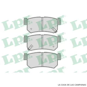 LPR05P1210 PASTILLAS DE FRENO TRASERO