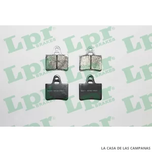 LPR05P122 PASTILLAS DE FRENO TRASERO
