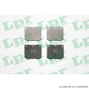 LPR05P126 PASTILLAS DE FRENO DELANTERO