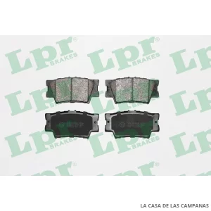LPR05P1281 PASTILLAS DE FRENO TRASERO