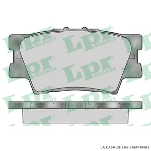 LPR05P1281 PASTILLAS DE FRENO TRASERO