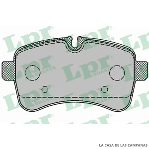 LPR05P1296 PASTILLAS DE FRENO TRASERO
