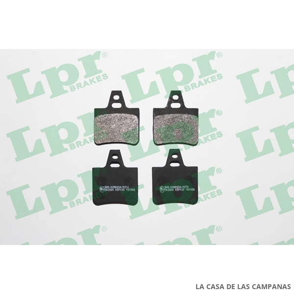 LPR05P133 PASTILLAS DE FRENO TRASERO - Imagen 2