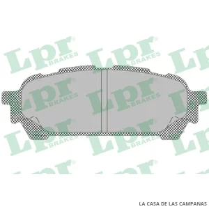 LPR05P1335 PASTILLAS DE FRENO TRASERO