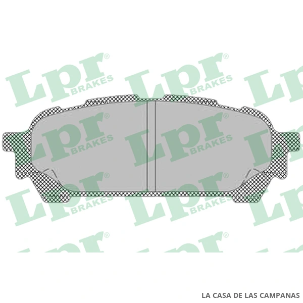 LPR05P1335 PASTILLAS DE FRENO TRASERO
