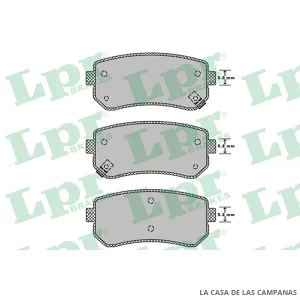 LPR05P1344 PASTILLAS DE FRENO TRASERO