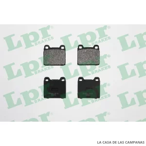 LPR05P135 PASTILLAS DE FRENO DELANTERO