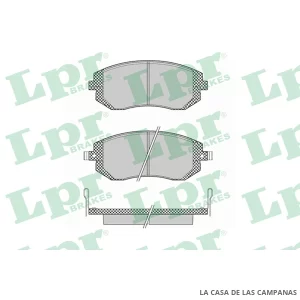 LPR05P1363 PASTILLAS DE FRENO DELANTERO