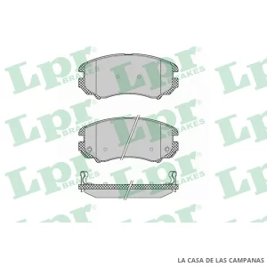 LPR05P1369 PASTILLAS DE FRENO DELANTERO