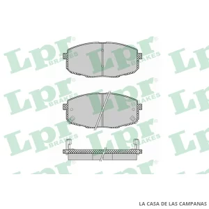 LPR05P1375 PASTILLAS DE FRENO DELANTERO