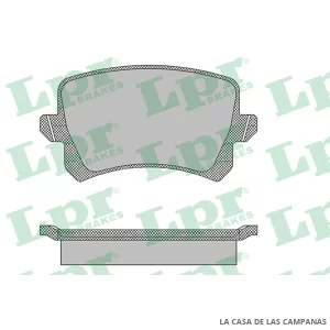 LPR05P1390 PASTILLAS DE FRENO TRASERO