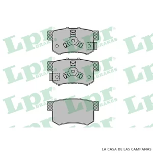 LPR05P1404 PASTILLAS DE FRENO TRASERO