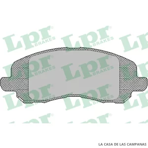 LPR05P1430 PASTILLAS DE FRENO DELANTERO