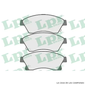LPR05P1581 PASTILLAS DE FRENO DELANTERO