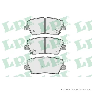 LPR05P1625 PASTILLAS DE FRENO TRASERO