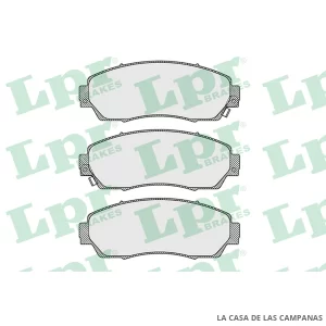 LPR05P1634 PASTILLAS DE FRENO DELANTERO