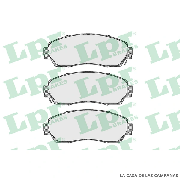 LPR05P1634 PASTILLAS DE FRENO DELANTERO