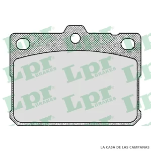 LPR05P169 PASTILLAS DE FRENO DELANTERO