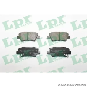 LPR05P1710 PASTILLAS DE FRENO TRASERA