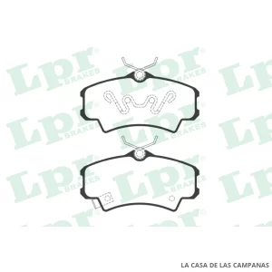 LPR05P1871 PASTILLAS DE FRENO DELANTERO