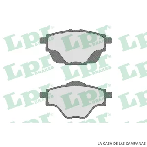 LPR05P1873 PASTILLAS DE FRENO TRASERO