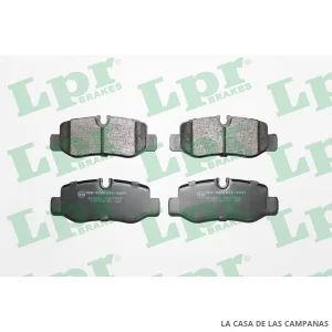 LPR05P1905 PASTILLAS DE FRENO TRASERO