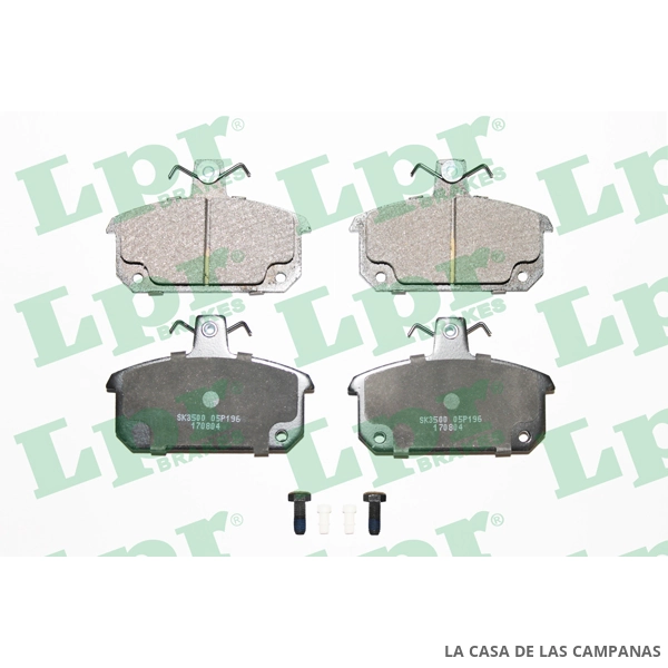 LPR05P196 PASTILLAS DE FRENO DELANTERO - Imagen 2