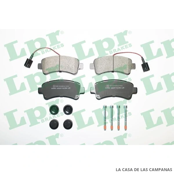 LPR05P1994 JUEGO DE PASTILLAS DE FRENO (X4) TRASERO