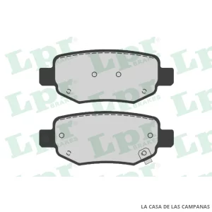 LPR05P2011 PASTILLAS DE FRENO TRASERO