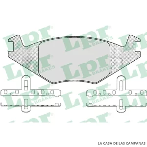 LPR05P223 PASTILLAS DE FRENO DELANTERO
