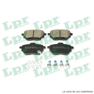 LPR05P2251 JUEGO DE PASTILLAS DE FRENO (X4) TRASERO
