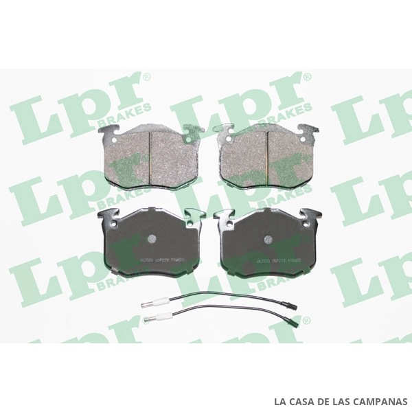 LPR05P228 PASTILLAS DE FRENO DELANTERO - Imagen 2