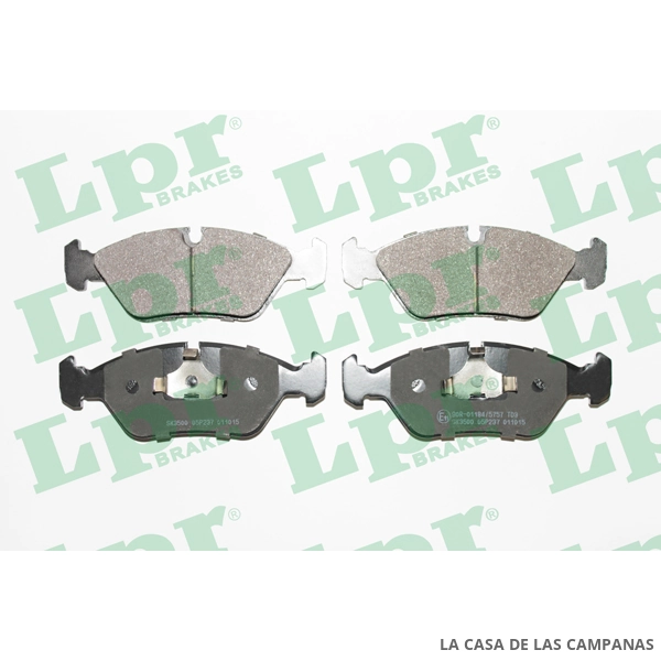 LPR05P237 PASTILLAS DE FRENO DELANTERO - Imagen 2