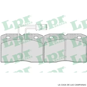 LPR05P281 PASTILLAS DE FRENO DELANTERO