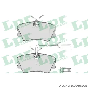 LPR05P301 PASTILLAS DE FRENO DELANTERO