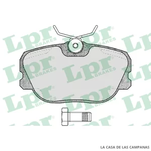 LPR05P303 PASTILLAS DE FRENO DELANTERO