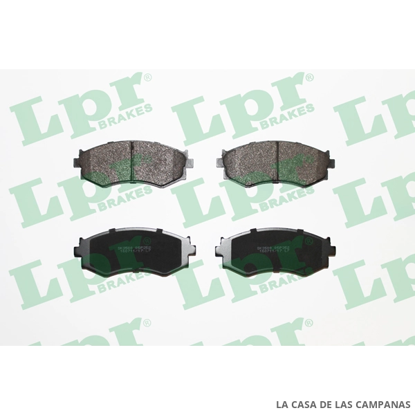 LPR05P352 PASTILLAS DE FRENO DELANTERO - Imagen 2