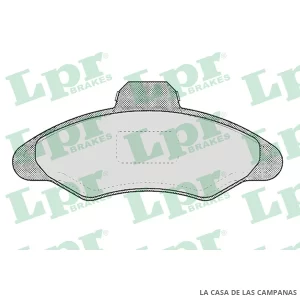 LPR05P383 PASTILLAS DE FRENO DELANTERO