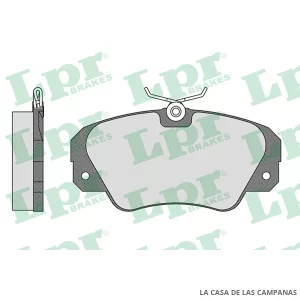 LPR05P449 PASTILLAS DE FRENO DELANTERO