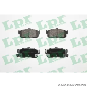 LPR05P602 PASTILLAS DE FRENO TRASERO