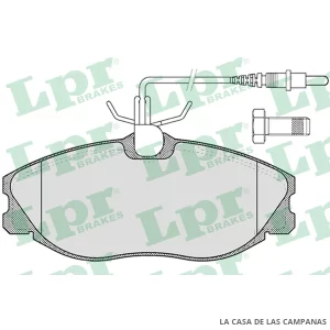 LPR05P620 PASTILLAS DE FRENO DELANTERO