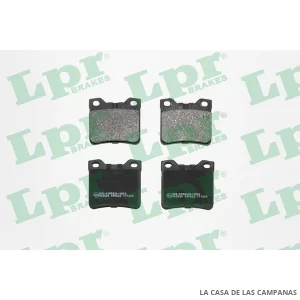 LPR05P622 PASTILLAS DE FRENO TRASERO