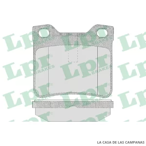 LPR05P622 PASTILLAS DE FRENO TRASERO