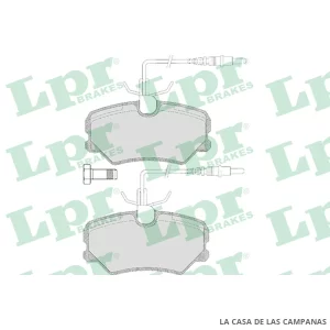 LPR05P636 PASTILLAS DE FRENO DELANTERO