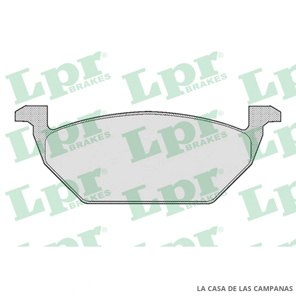 LPR05P668 PASTILLAS DE FRENO DELANTERO