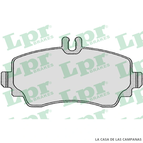 LPR05P670 PASTILLAS DE FRENO DELANTERO