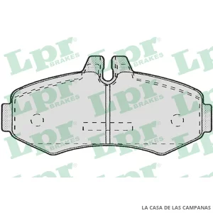LPR05P672 PASTILLAS DE FRENO DELANTERO